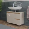 Meuble sous vasque simple Vicco J-Shape Cachemire/Artisan Voir les images du produit 3
