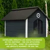 Outentin Hundehütte Outdoor Isoliert für Große Hunde – Produktbild-Vorschau 7
