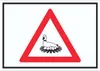 Achtung Brutzeit Schild Symbol A3 Rückseite selbstklebend Produktbild-Vorschau 1