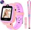 （Rosa）Kinder Smartwatch mit GPS-Telefonuhr  Produktbild-Vorschau 2