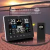 LCD Funk-Wetterstation mit Außensensor, Großes Touchscreen Produktbild-Vorschau 1