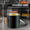 SucceBuy Seau à graisse pour friteuse, 10 gallons de Voir les images du produit 2