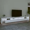 vidaXL TV skříňka s LED světly bílá 290x36,5x40 cm Náhled obrázku produktu 2