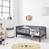 Petite Amélie Kinderbett Plume - 70x140 cm - Schwarz - mit Produktbild-Vorschau 6