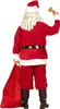 Weihnachtsmann Kostüm mit Jacke, Hose, Gürtel, Hut M - 3 XL Produktbild-Vorschau 7