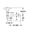 Haas Trichtersiphon für Leckwasser DN50 Voir les images du produit 2