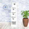 SKŘÍŇ "HEART" | Mahagonové dřevo, 2 ratanové koše | Komoda Náhled obrázku produktu 3