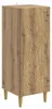 vidaXL Sideboard Artisan-Eiche 33 x 34,5 x 90 cm Produktbild-Vorschau 2