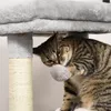 PawHut Kratzbaum Katzenbaum mit Massageecke Katzenhöhle Produktbild-Vorschau 8