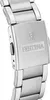 A close-up of a watch clasp with the Festina logo and name embossed on it. Produktbild-Vorschau