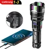 500000LM Super Lumineux Lampe de poche LED Torche USB Voir les images du produit 12