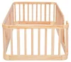 Parc pour bébé 90 x 200 cm en bois naturel, barrière de Voir les images du produit 14