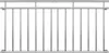 MONZANA® Französischer Balkon Edelstahl Pflegeleicht Produktbild-Vorschau 3