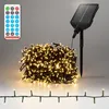 ECD Germany Solar Lichterkette Aussen 11m 560 LED Warmweiß, Produktbild-Vorschau 1