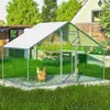 GIHAUVIA Poulailler 3x2x2m pour petits animaux Enclos Voir les images du produit 1