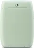 A close-up, front-facing view of a green instant photo printer. Náhľad obrázku produktu