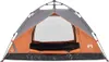 vidaXL Tente de camping dôme 2 personnes Gris et orange Voir les images du produit 7
