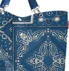 reisenthel Strandtasche - Jeansblau weiß Hippi Muster Produktbild-Vorschau 4