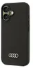 Audi Silicone Case Iphone 16 6.1Czarny/Black Hardcase Voir les images du produit 10
