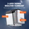 VEVOR 130 W Eiswürfelbereiter Eiswürfelmaschine Edelstahl Produktbild-Vorschau 4