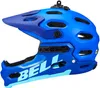 Bell Super 3R Mips Downhill Helm Farbe: Blau Matt, Grösse: Produktbild-Vorschau 9