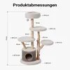Fudajo Bosboom, krabpaal 146 cm, natuurlijke uitstraling, Productafbeelding-voorbeeld 3