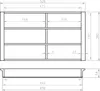 Besteckeinsatz BUCHE 60er Schubl. B 520 x T 300 mm für IKEA Produktbild-Vorschau 2