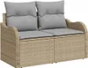 "2026 Promotion" Gartensofa-set Beige Poly-Rattan - Produktbild-Vorschau 4