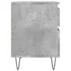 vidaXL Tables de nuit 2 pcs. Gris béton 40x35x50 cm Bois Voir les images du produit 7