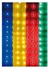 Croce luminosa a LED, multicolore (RGB), 84 LED, 12 V/24 V, Anteprima dell’immagine prodotto 2