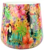 FURNARO Übertopf Paradise bird - Bunter Blumentopf aus Produktbild-Vorschau 1