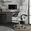 An office chair with a computer and desk in the background. Produktbild-Vorschau