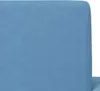 vidaXL Kinder-Schlafsofa 2-Sitzer Blau Weicher Plüsch Produktbild-Vorschau 7