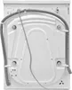 The back of a white washing machine with hoses attached. Produktbild-Vorschau