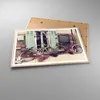 Gerahmtes Poster - Rahmen in heller Eiche - Fahrräder Produktbild-Vorschau 3