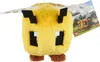 A plush toy bee from Minecraft is shown against a white background, with a product tag attached. Podgląd zdjęcia produktu