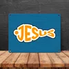 Jesus-Fisch Metallschild in 15x20 cm für Gläubige Produktbild-Vorschau 4