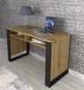 Schreibtisch MONDI ARTISAN EICHE / SCHWARZ MATT Produktbild-Vorschau 4