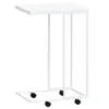 vidaXL Beistelltisch mit Rollen Weiß 40x30x63,5 cm Produktbild-Vorschau 12