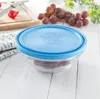 Freshbox - Boite de conservation ronde couvercle bleu 97cl Voir les images du produit 1
