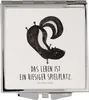 Mr. & Mrs. Panda Kosmetikspiegel Stinktier Handstand - Weiß Produktbild-Vorschau 1