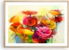 Gerahmtes Poster - Rahmen in heller Eiche - Blumen Frühling Produktbild-Vorschau 1