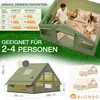 ELONEO Luftzelt Glamping Zelt aufblasbar Campingzelt Produktbild-Vorschau 7