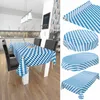 Tischdecke Wachstuch Gestreift Blau Robust Wasserabweisend Produktbild-Vorschau 6