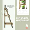 Pflanzentreppe Pflanzregal Blumenbank Blumentreppe Produktbild-Vorschau 5