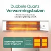 Riscaldatore da parete al quarzo Emerio QH-104263.6 - Fino Anteprima dell’immagine prodotto 11