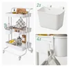 Carrello Relaxdays, 3 ripiani, carrello multiuso, per Anteprima dell’immagine prodotto 6