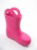 A pink Crocs rain boot for kids is shown against a white background. Produktbild-Vorschau