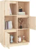 vidaXL Highboard 74x35x117 cm masivní borovicové dřevo Náhled obrázku produktu 4