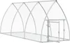 Cage à lapins Argentée 300x105x120 cm Acier galvanisé Voir les images du produit 4